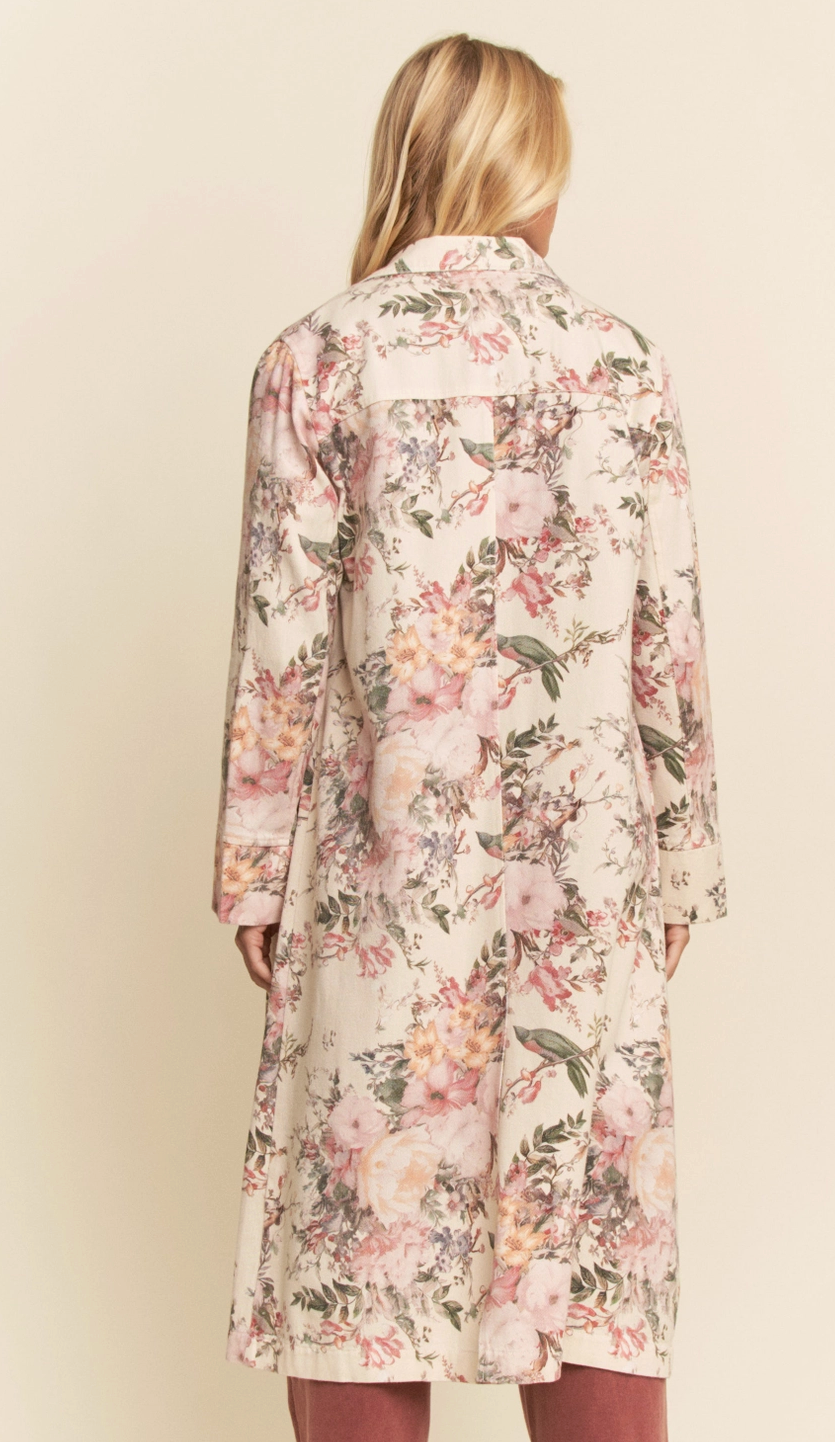 Trench Coat - Floral
