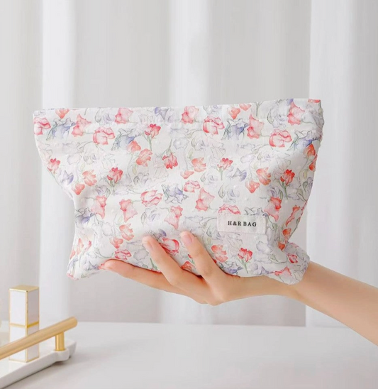 Cosmetic Bag - Multi Flower
