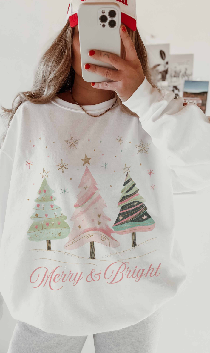 Pastel Christmas Sweatshirt