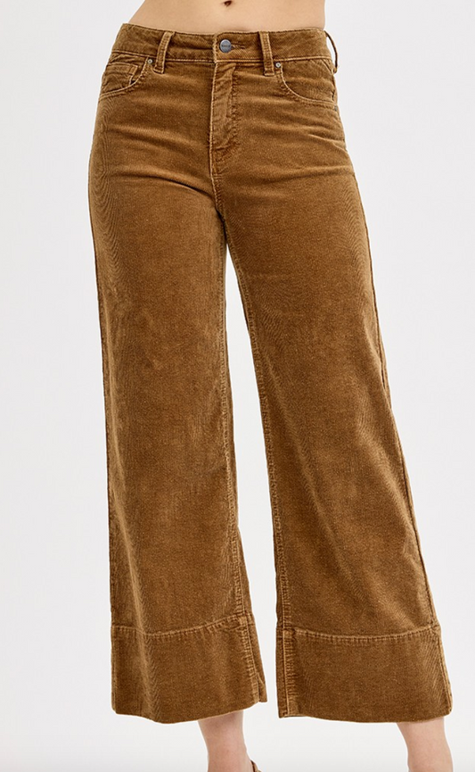 Feeling Fine Corduroy Pants - Nutmeg