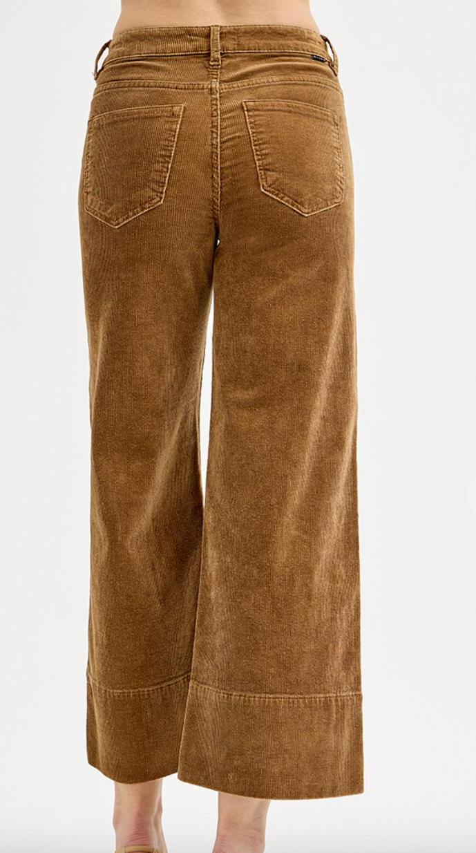 Feeling Fine Corduroy Pants - Nutmeg
