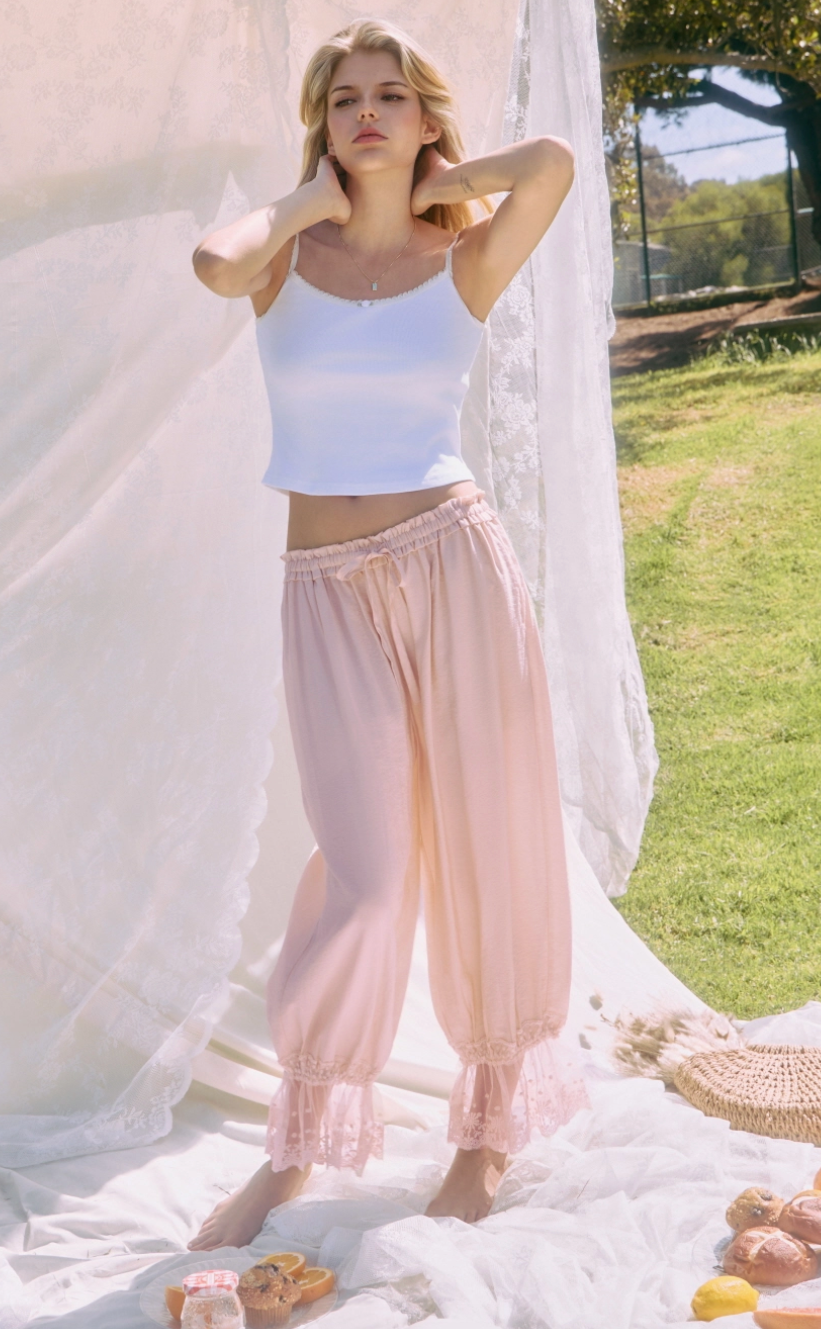 Bloomers Pants - Light Pink