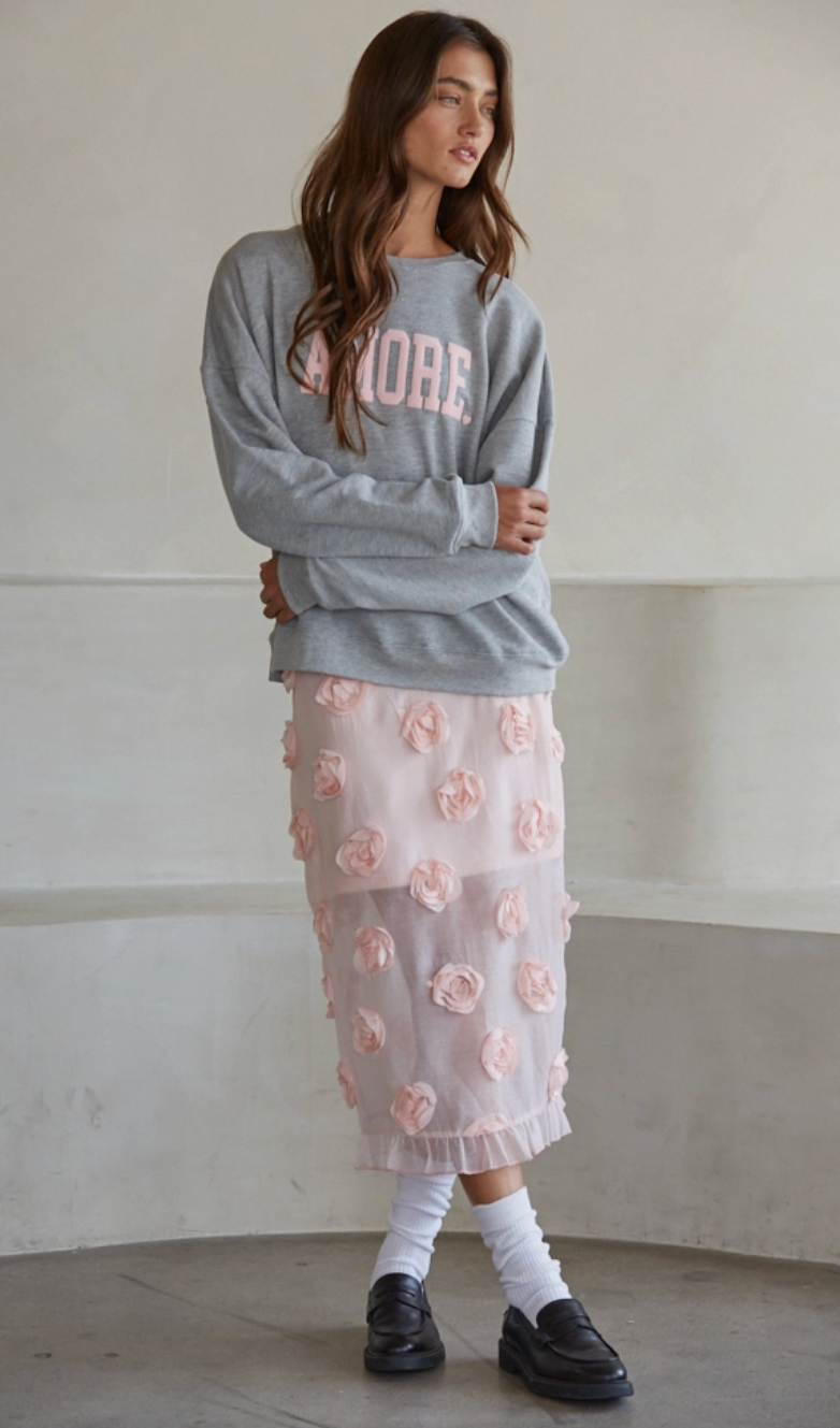 Pretty In Love Rosette Skirt