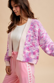 Sweet Talker Variegated Cardi