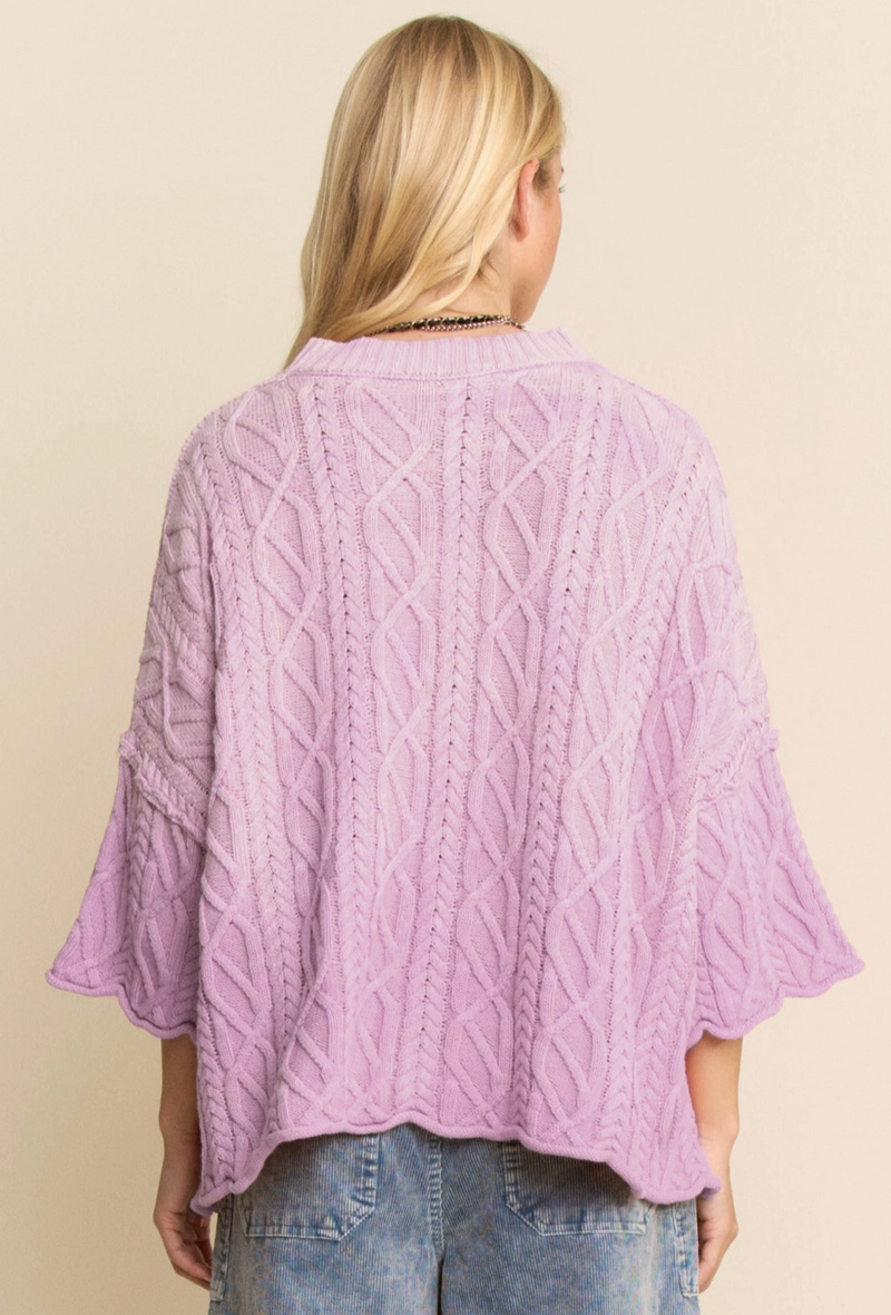 Easy Fit Sweater - Lavender