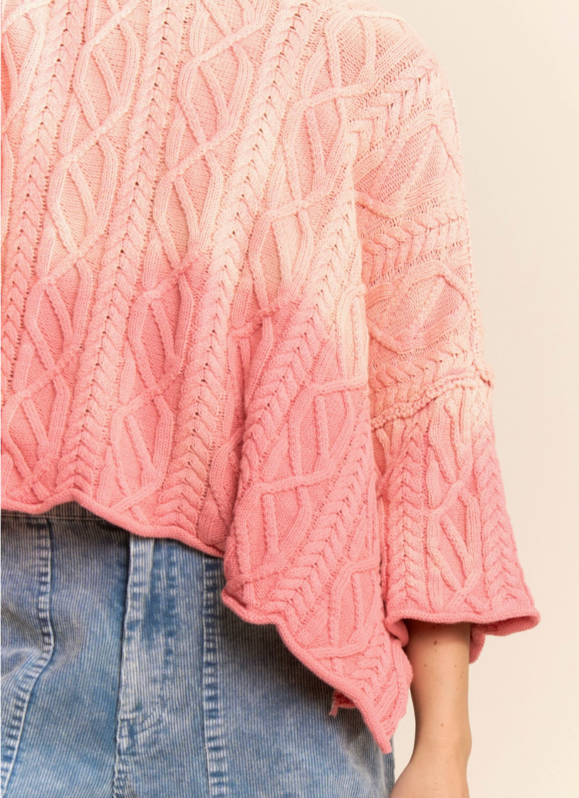 Easy Fit Sweater - Coral