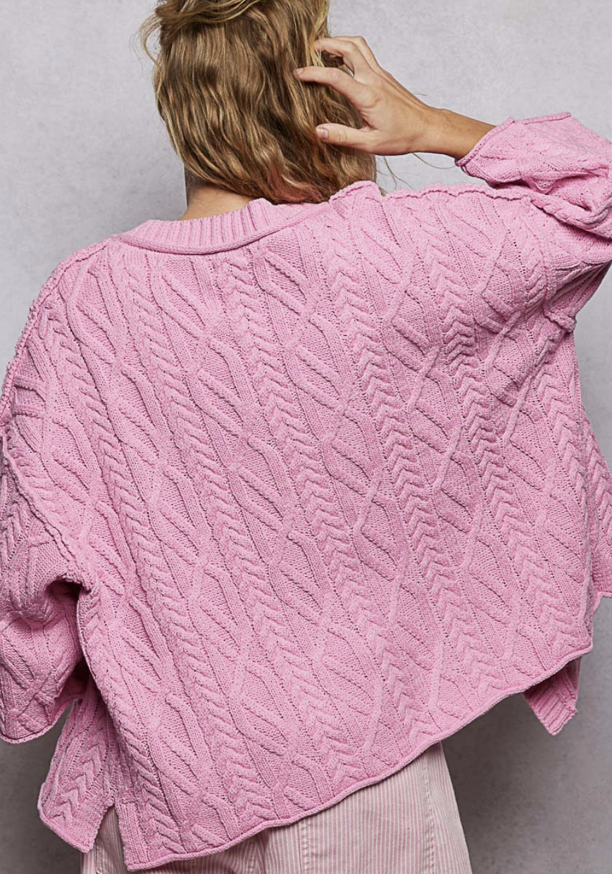 Say Less 3/4  Sleeve Cardi