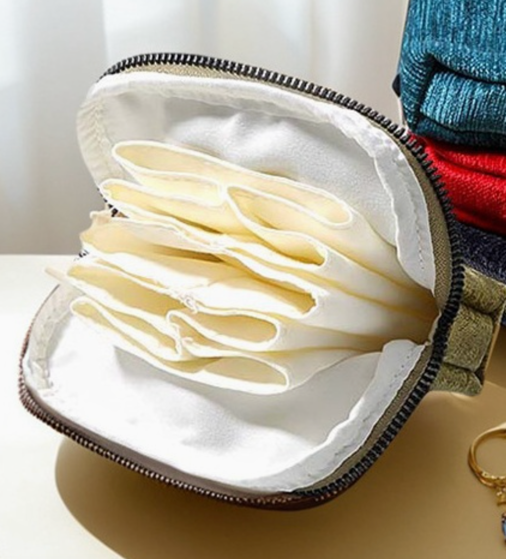 Travel Jewelry Organizer - Dusty Purple