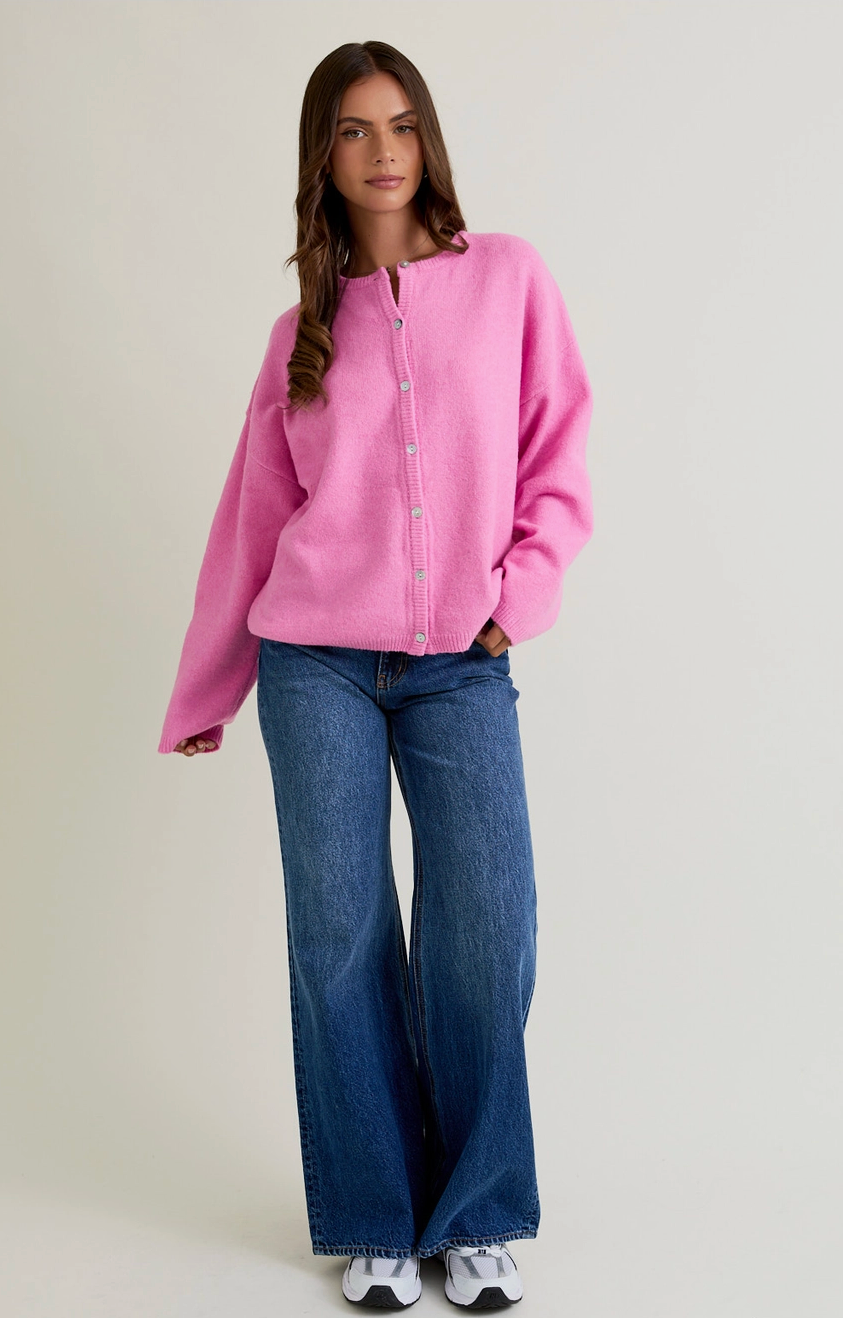 She Loves Pink Cardigan