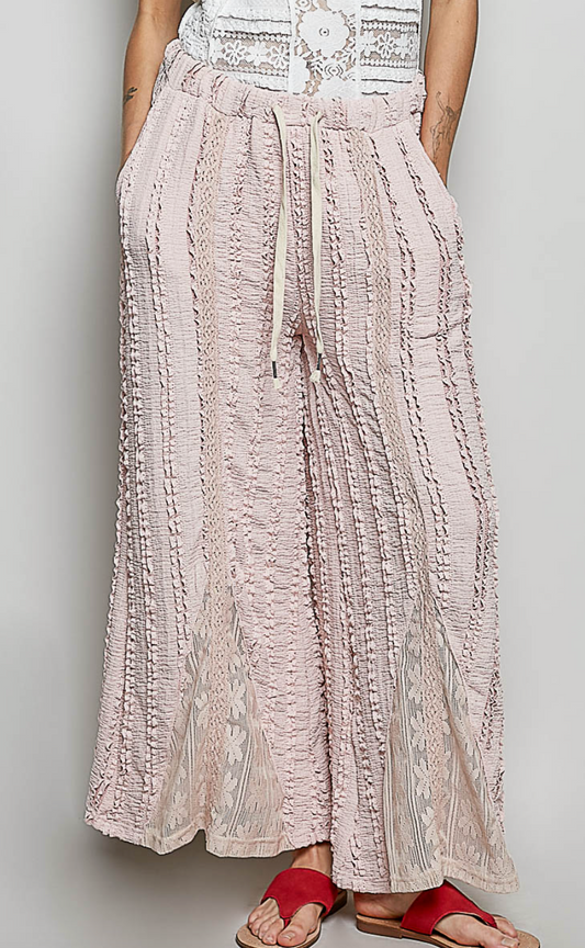 Made You Look Pants - Pale Pink