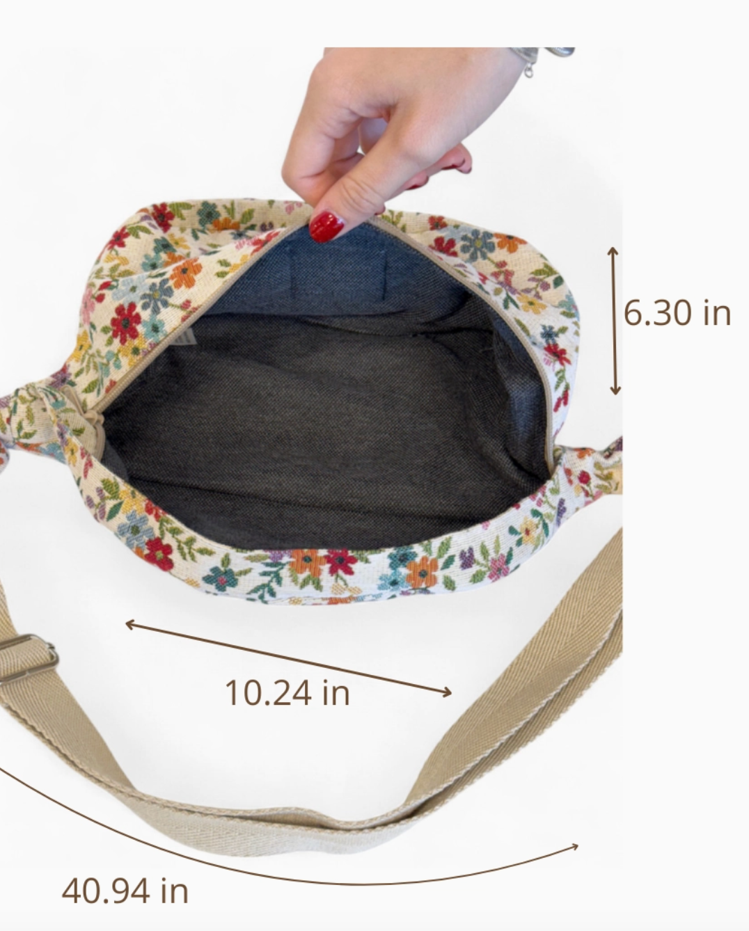 Floral Fanny Bag