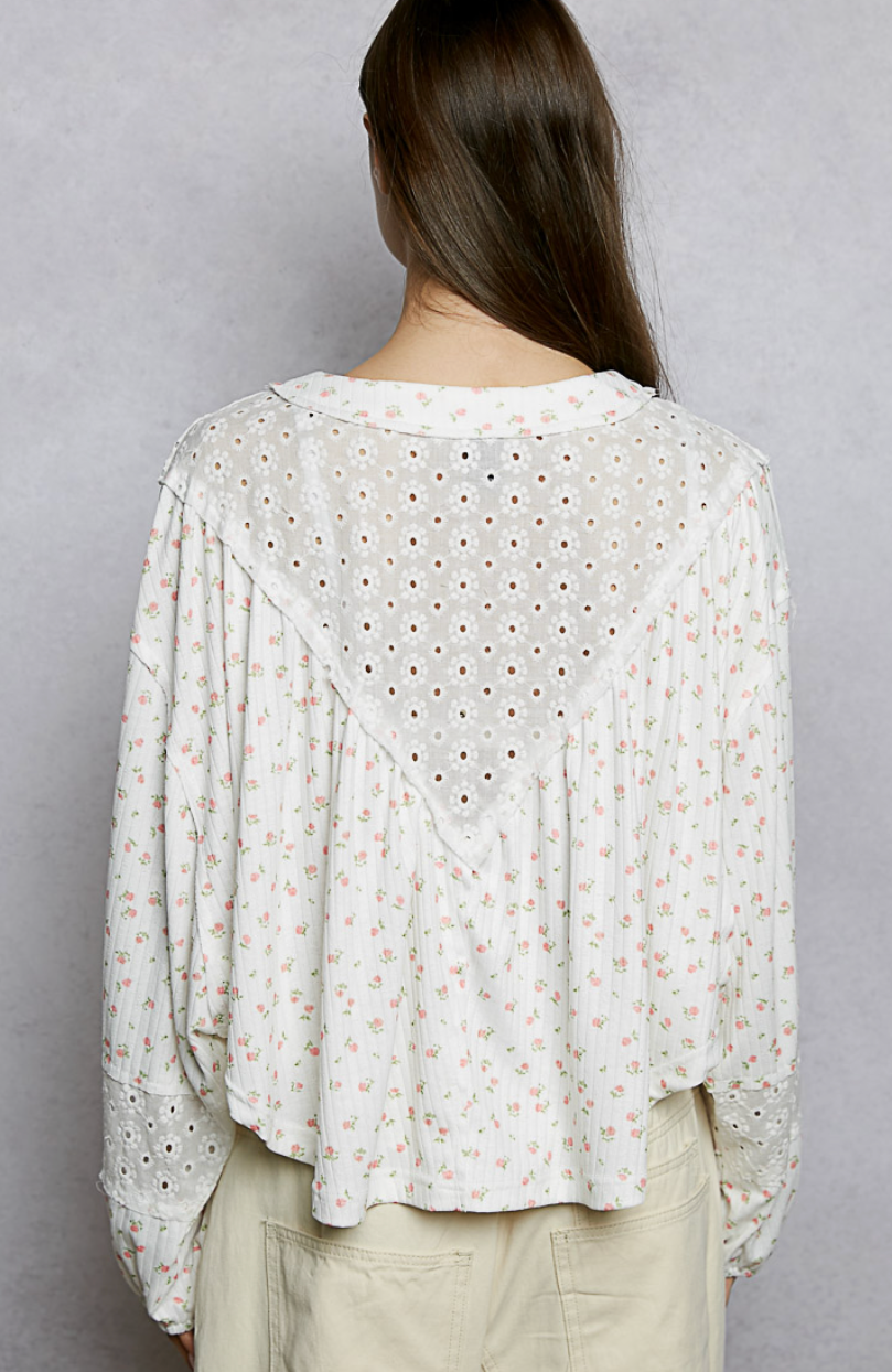 Soft Blooms Floral Top