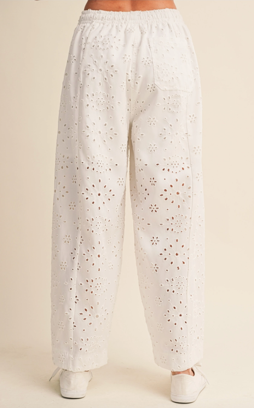 Cloud Walk Eyelet Pants