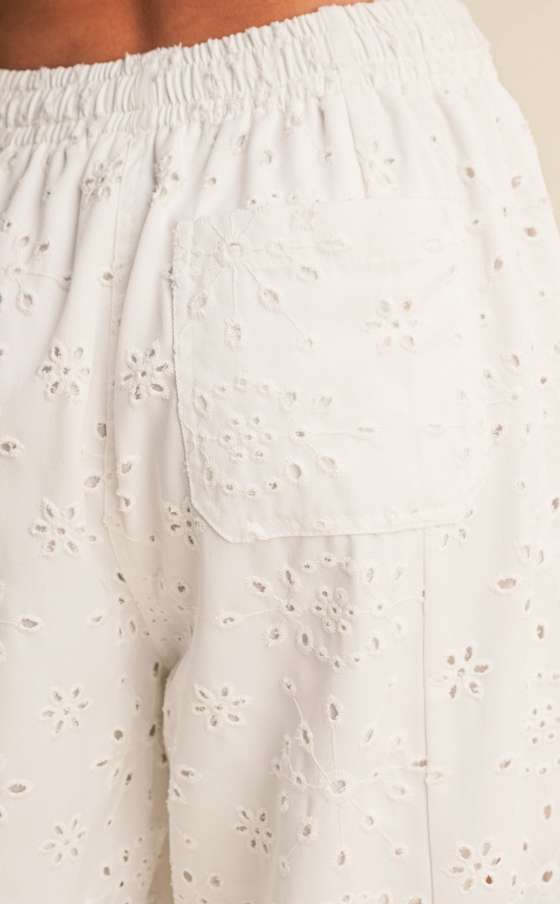 Cloud Walk Eyelet Pants