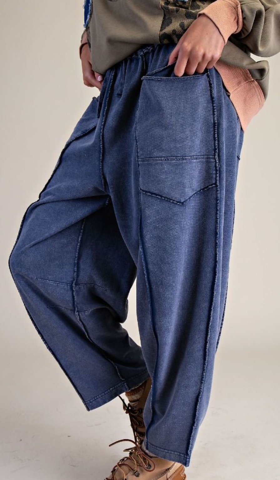 Stay Here Barrel Style Lounge Pants