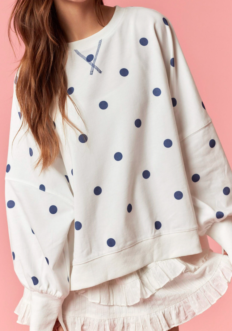 All About Dots Sweat Shirt