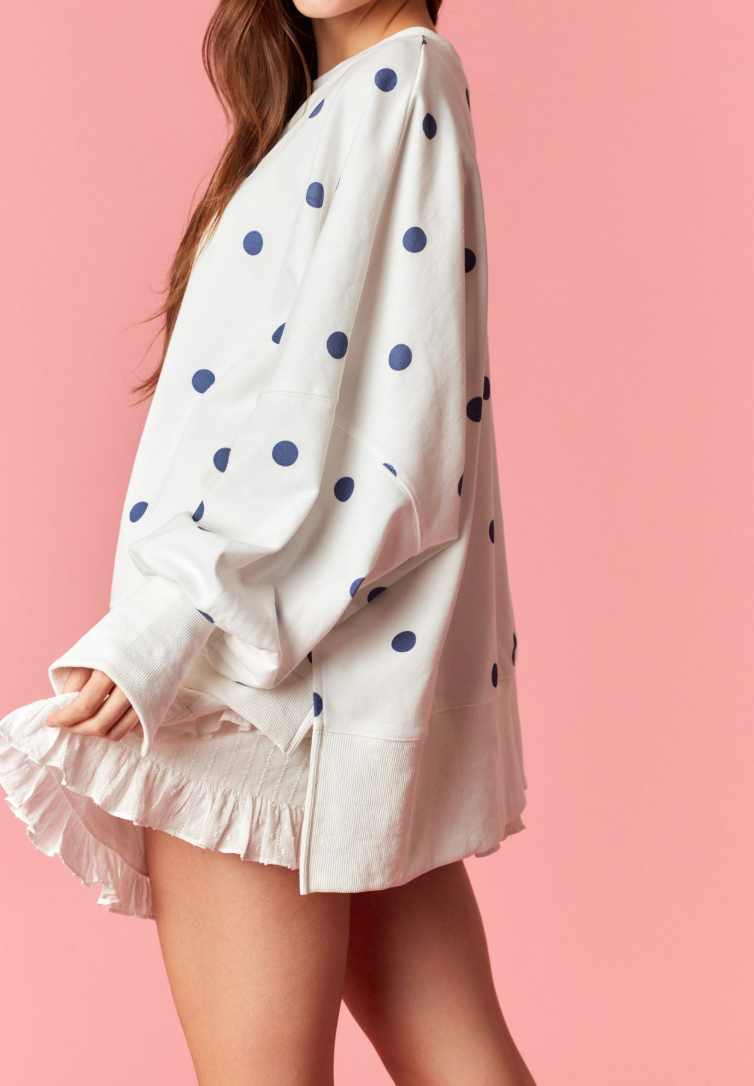 All About Dots Sweat Shirt