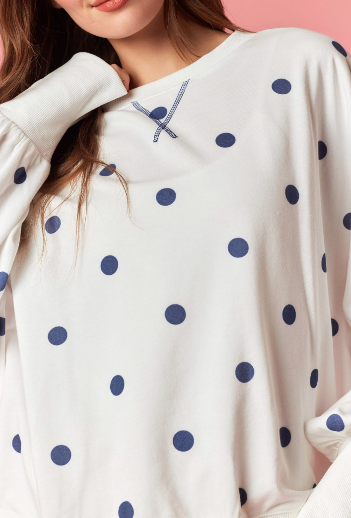 All About Dots Sweat Shirt