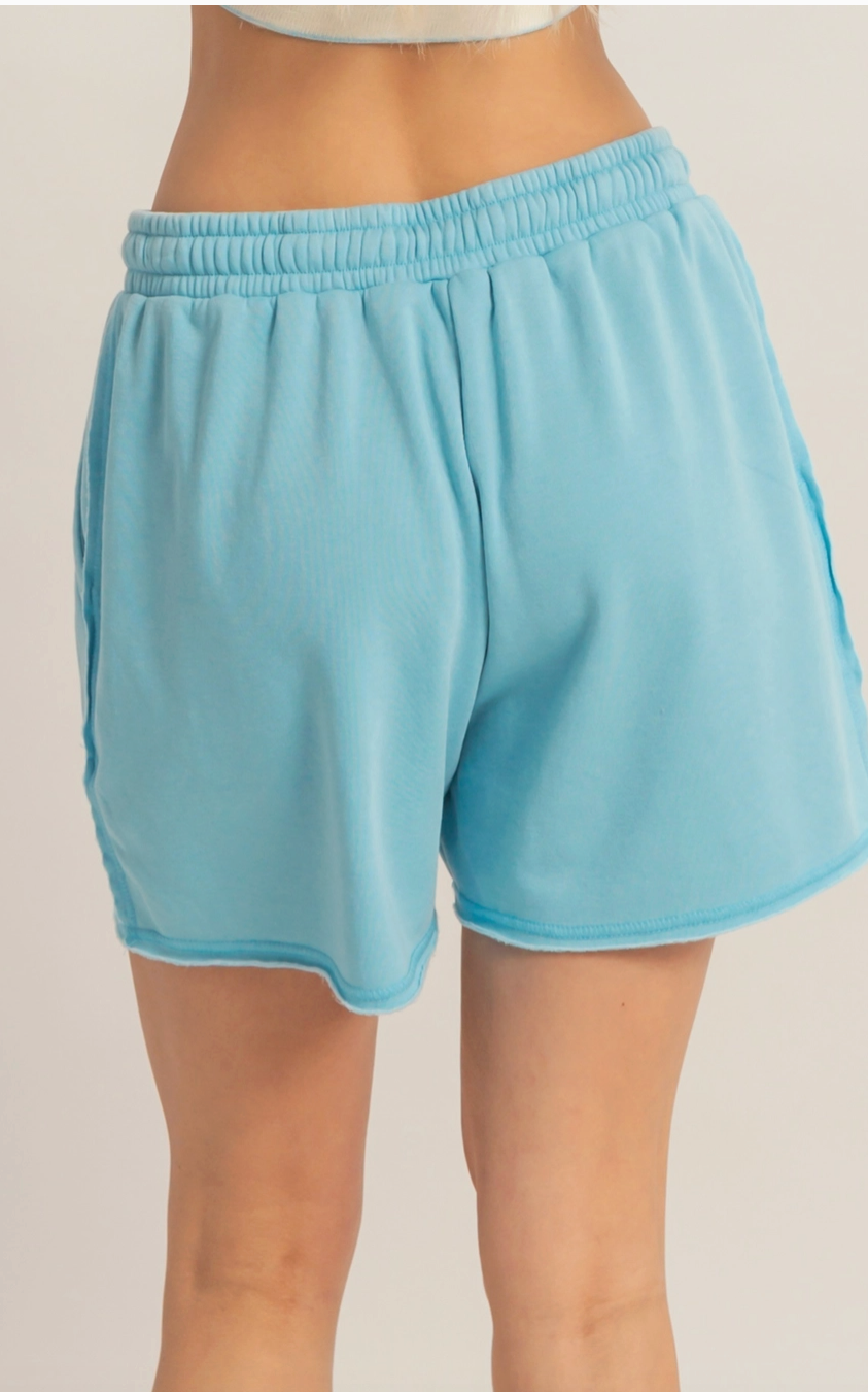Laid Back Shorts - Aqua
