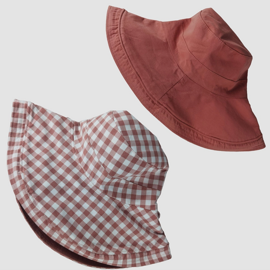 Reversible Bucket Hat - Dusty Mauve