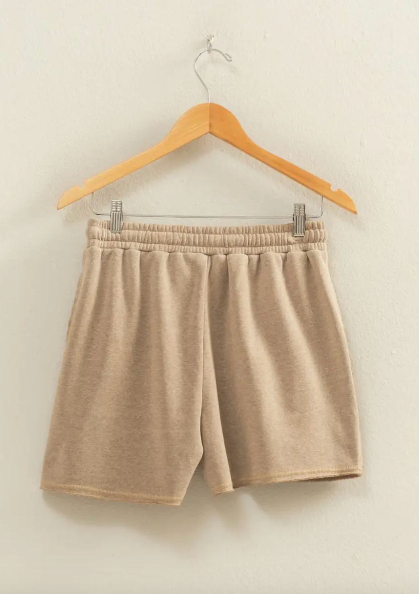 Laid Back Shorts - Washed Mocha