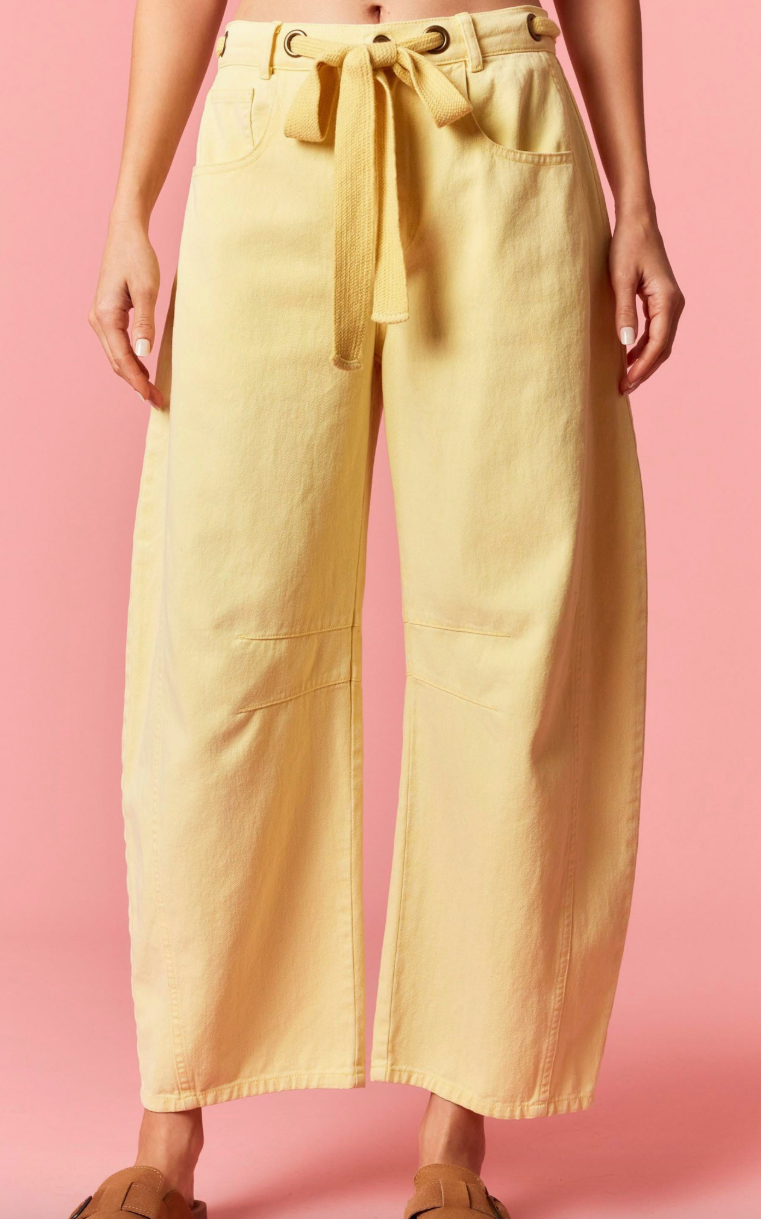 Yellow Barrel Jeans