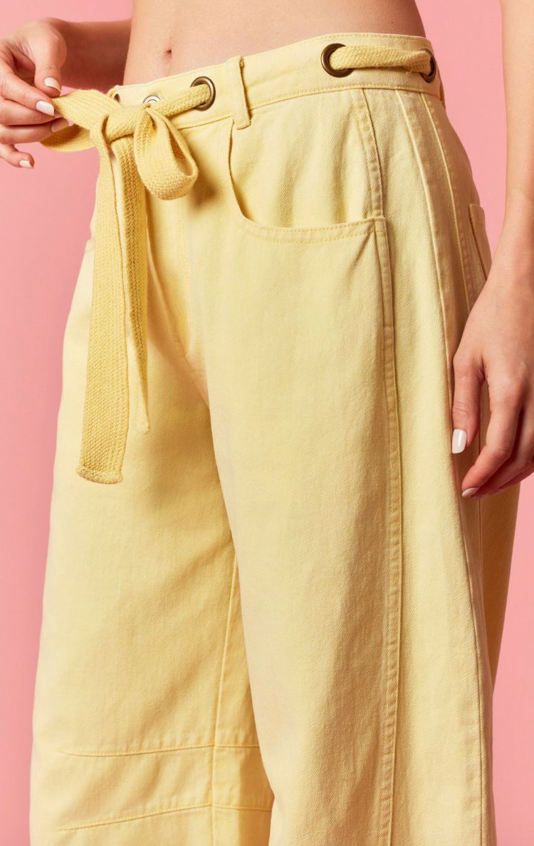 Yellow Barrel Jeans