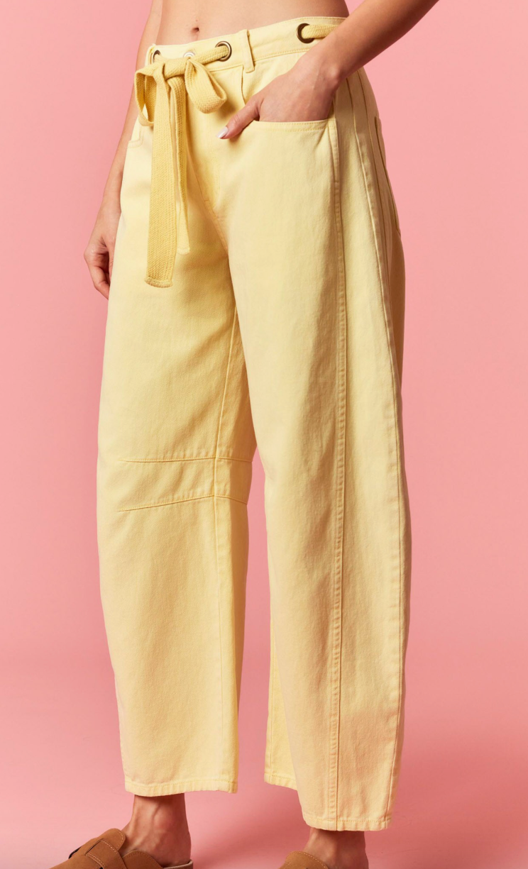 Yellow Barrel Jeans