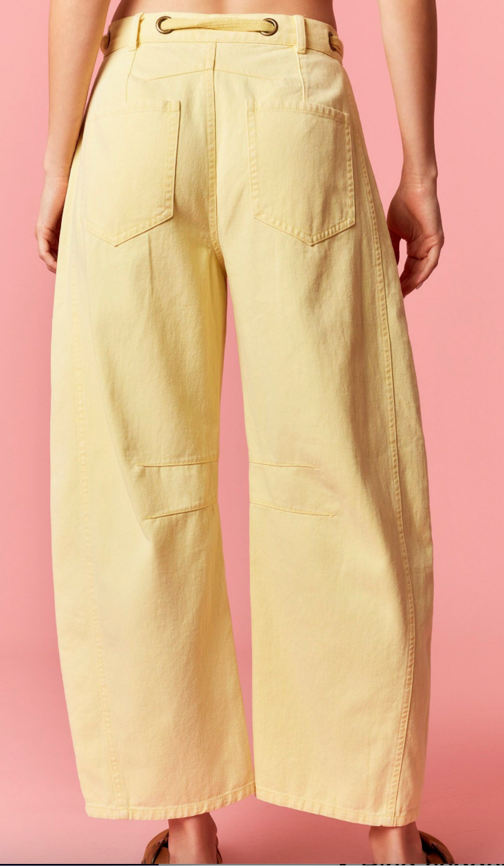 Yellow Barrel Jeans