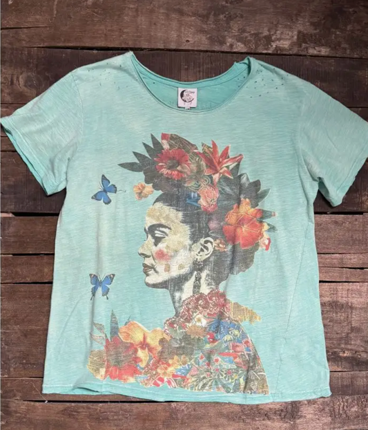 JG Frida & Flowers T-Shirt