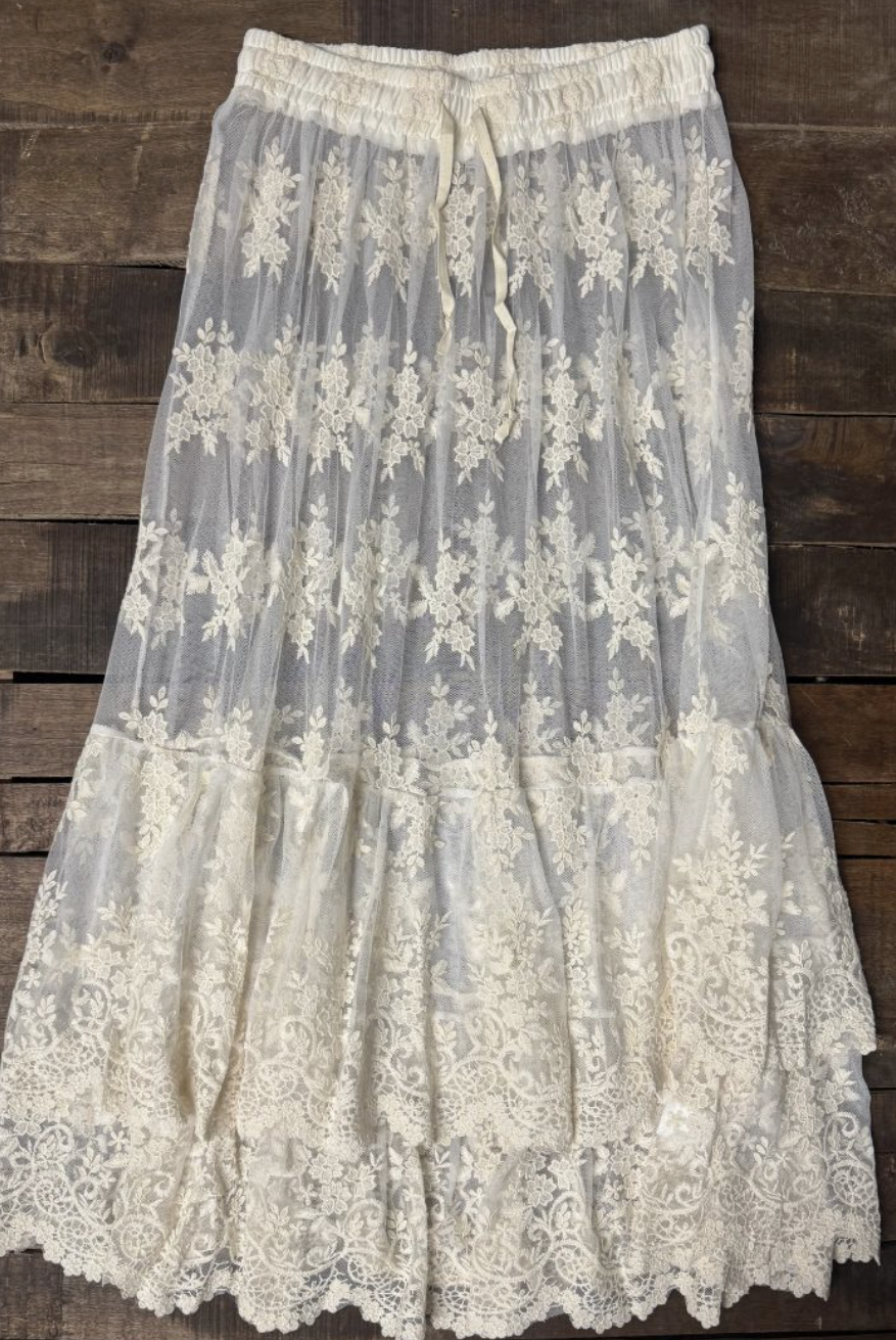 JG Lace Shirt - One Size