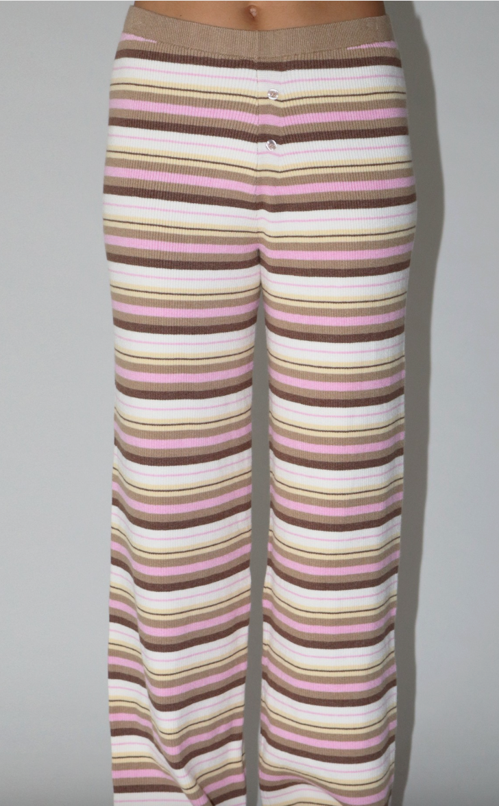 North Shore Stripe Knit Pants