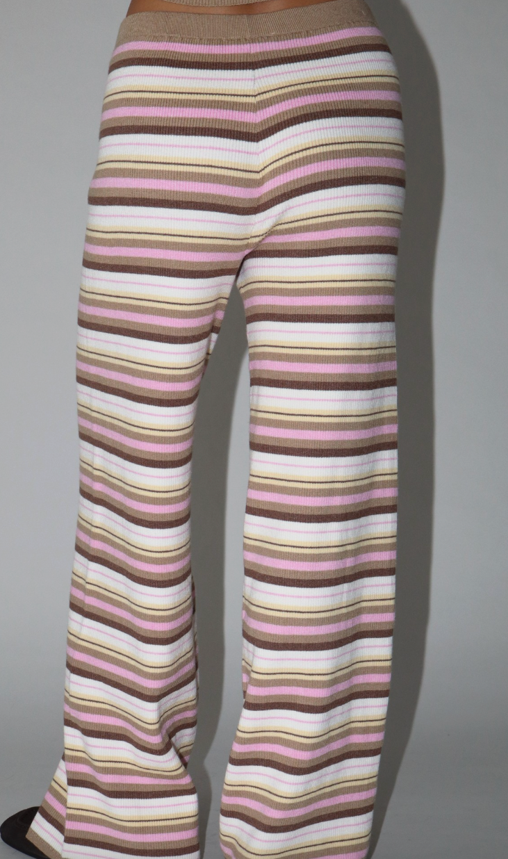 North Shore Stripe Knit Pants