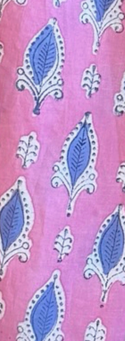 Beachy Lounge Pants - Pink & Periwinkle