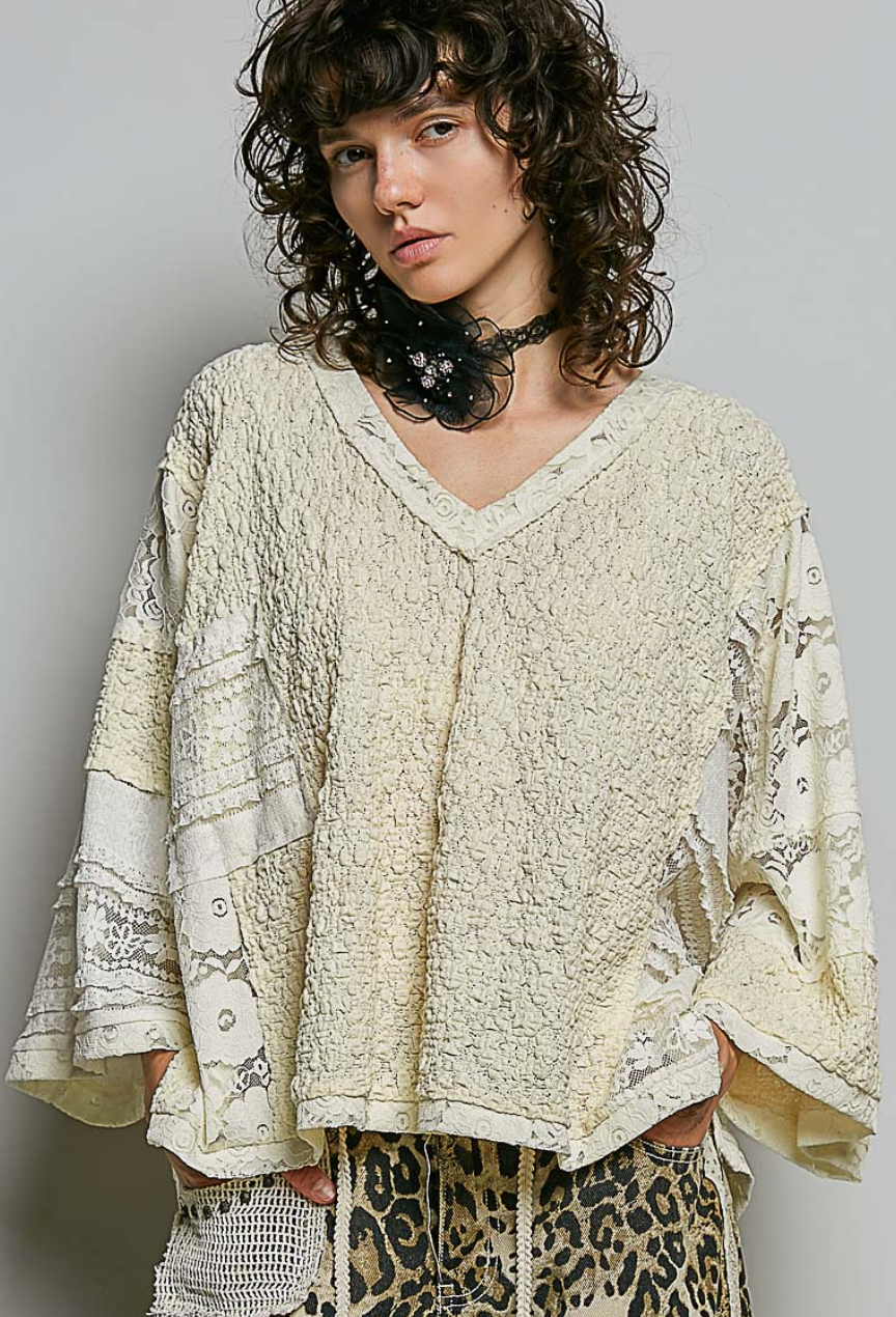 Sandy Shores Oversized Top