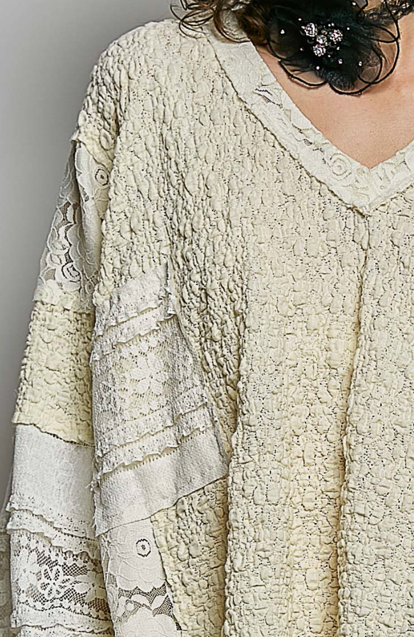 Sandy Shores Oversized Top