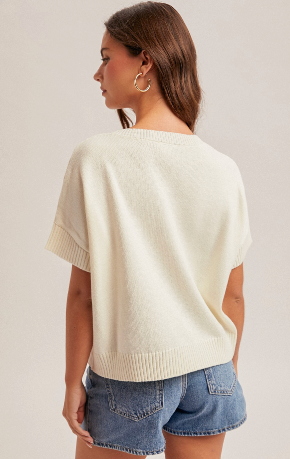 Sunday Lemons Knit Top