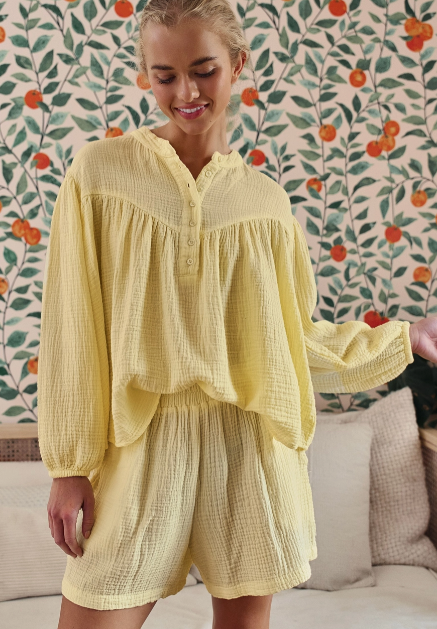 Pure Sunshine Yellow Top