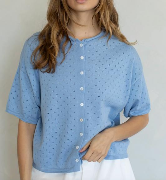 Summer Cardi - Blue