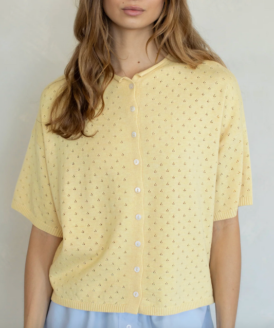 Summer Cardi - Yellow