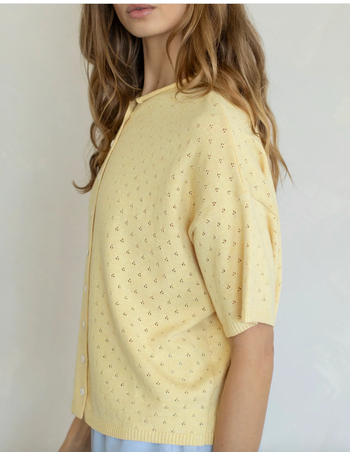 Summer Cardi - Yellow
