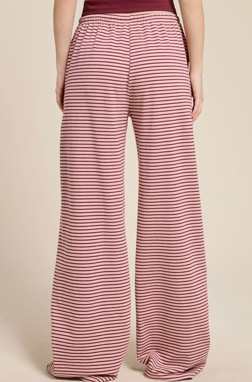 Everyday Ease Lounge Pants - Berry Stripe