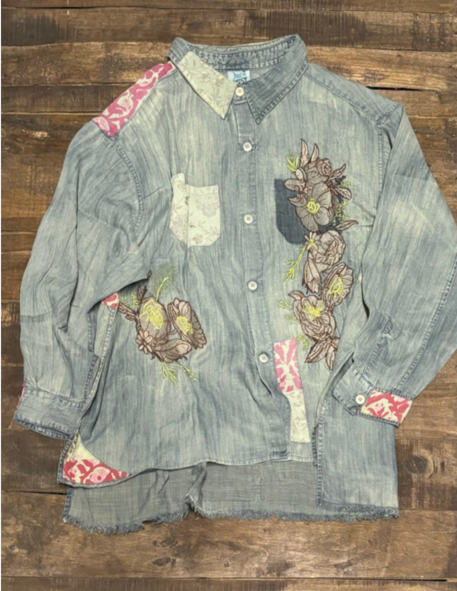 JG Gypsy Moon Button Up Shirt