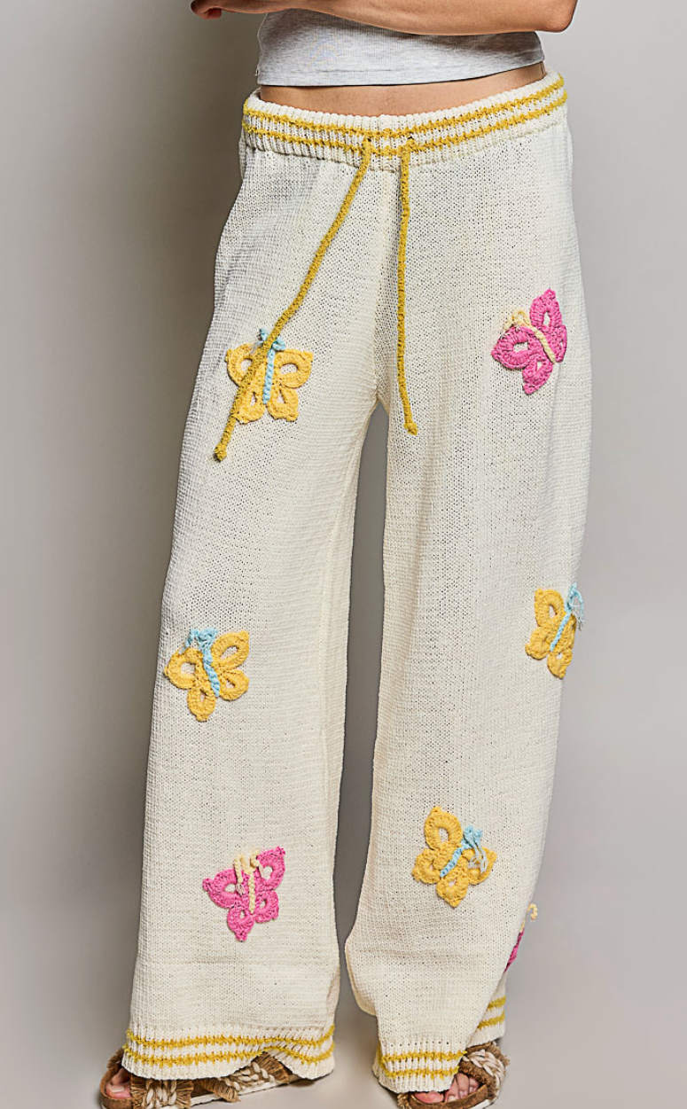 Butterflies Are Free To Fly Lounge Pants