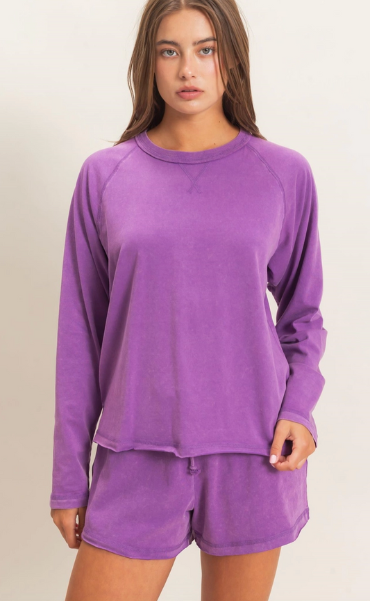 Big Dreams Mineral Washed Top