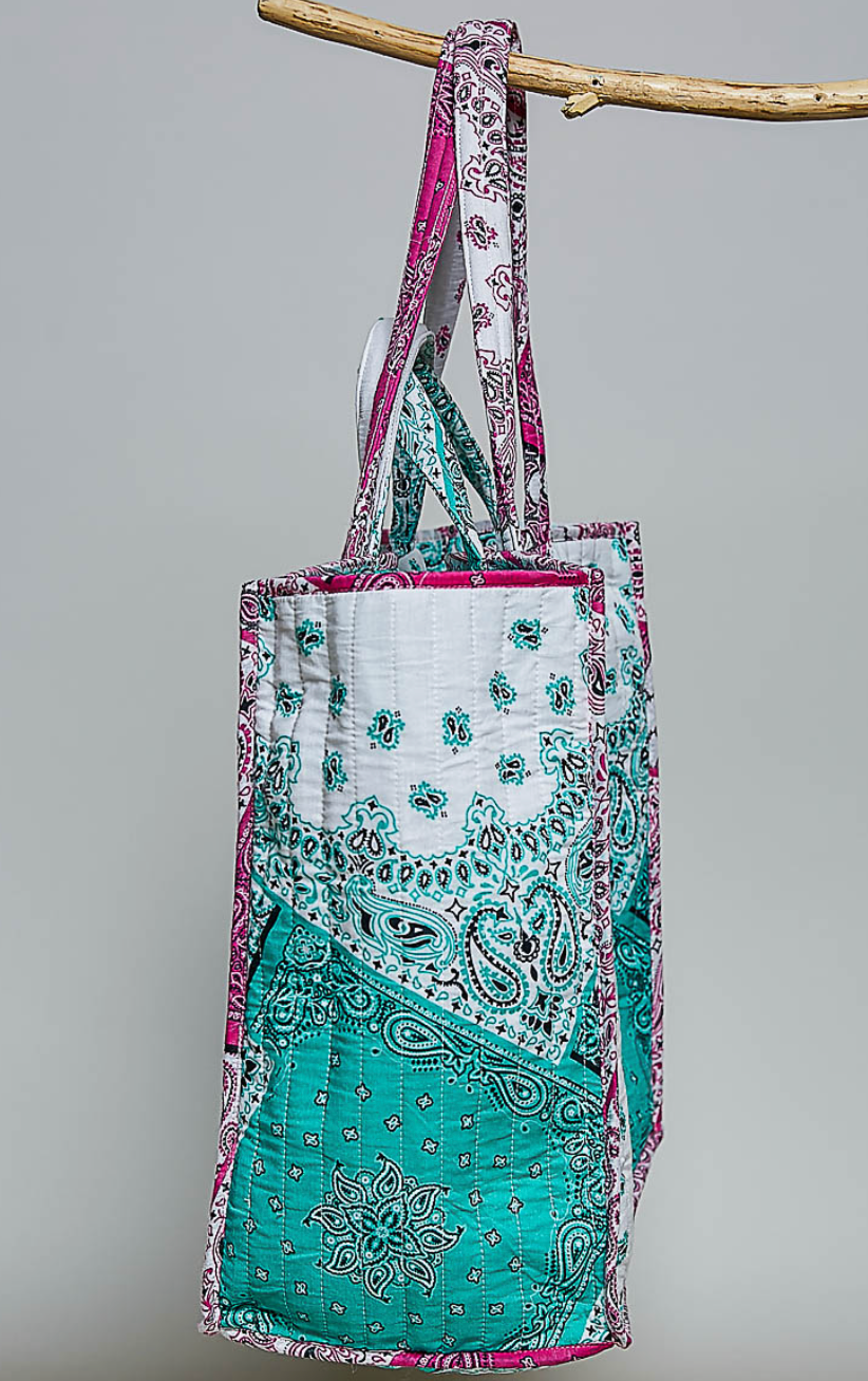 Aloha Quilted Overnight Bag