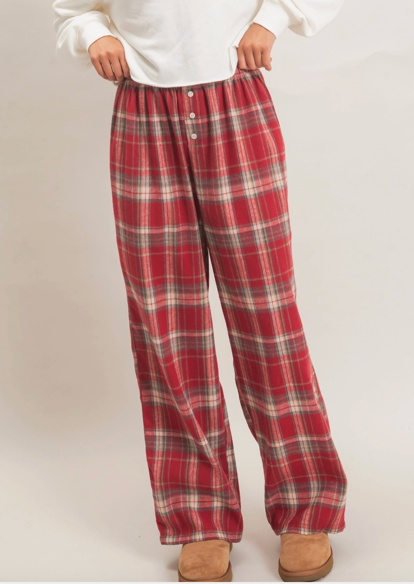 Plaid Lounge Pants