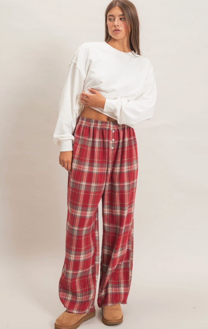 Plaid Lounge Pants
