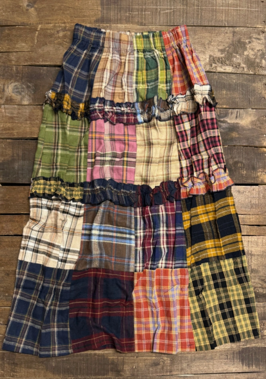 JG Plaid To Meet You Skirt