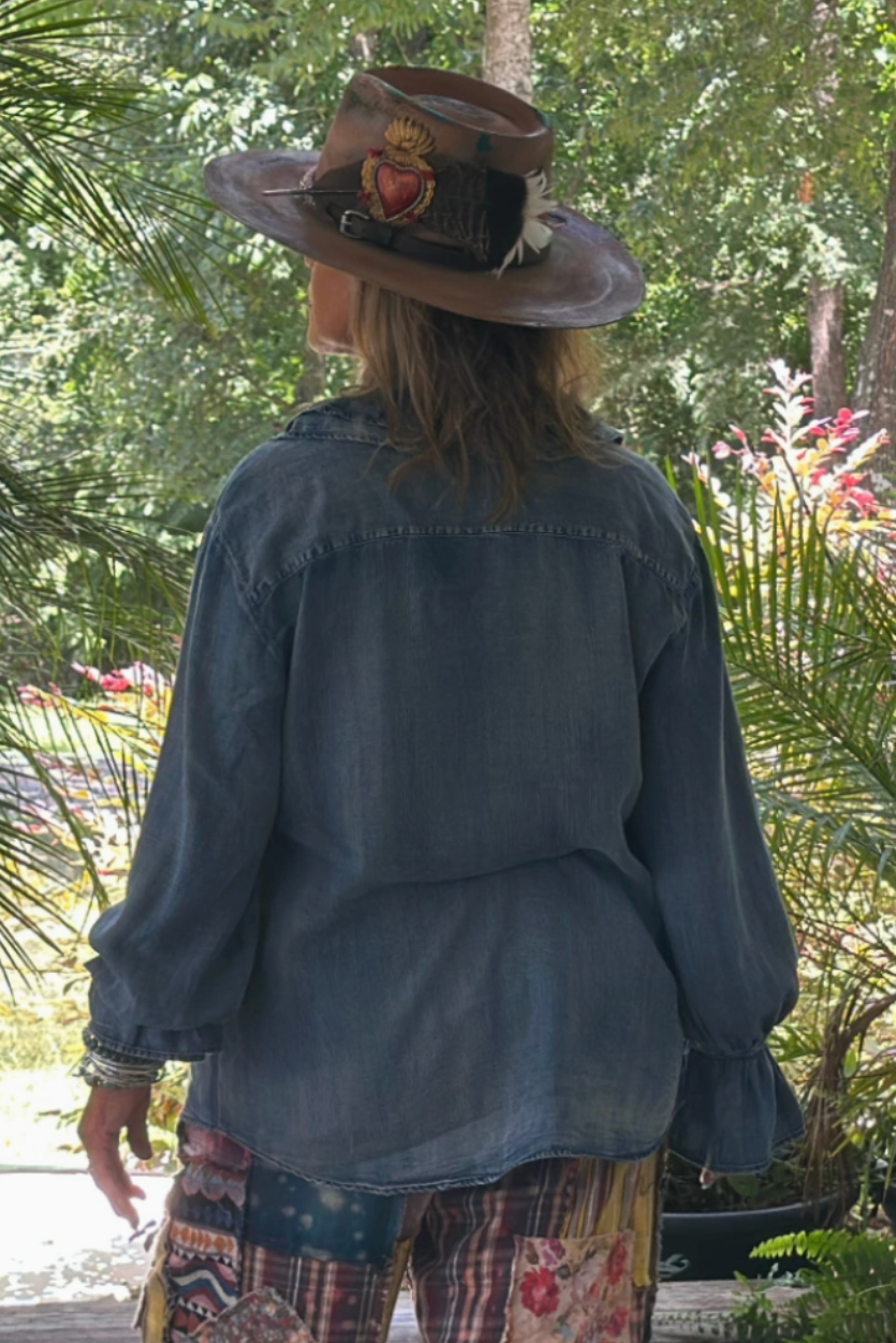 JG A Ruffle In Time Blouse